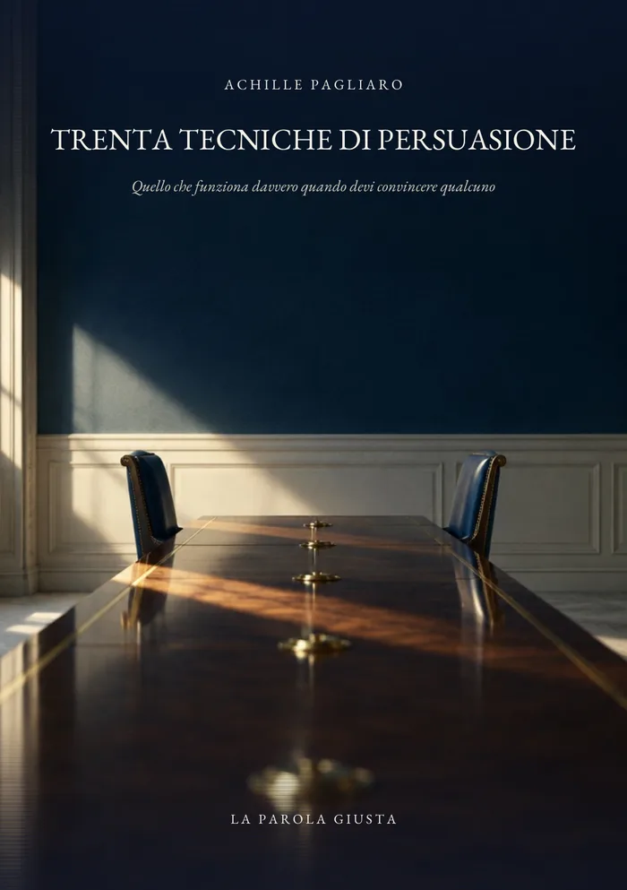 Copertina di Trenta tecniche di persuasione